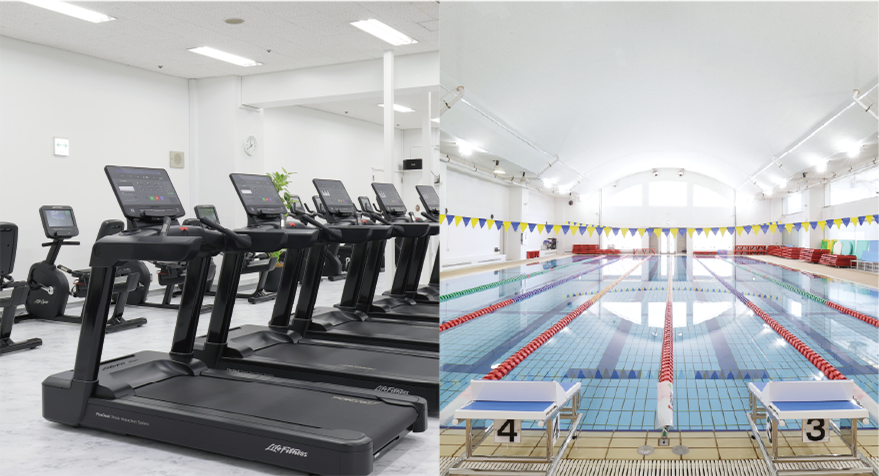 2ヶ月間、館内すべての施設を利用可能。あなたの可能性を最大限引き出します。