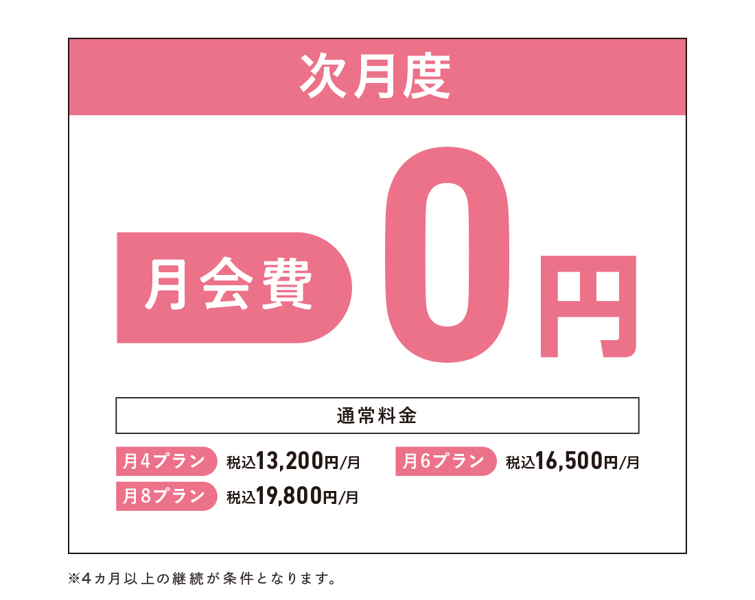 今だけの特別キャンペーン