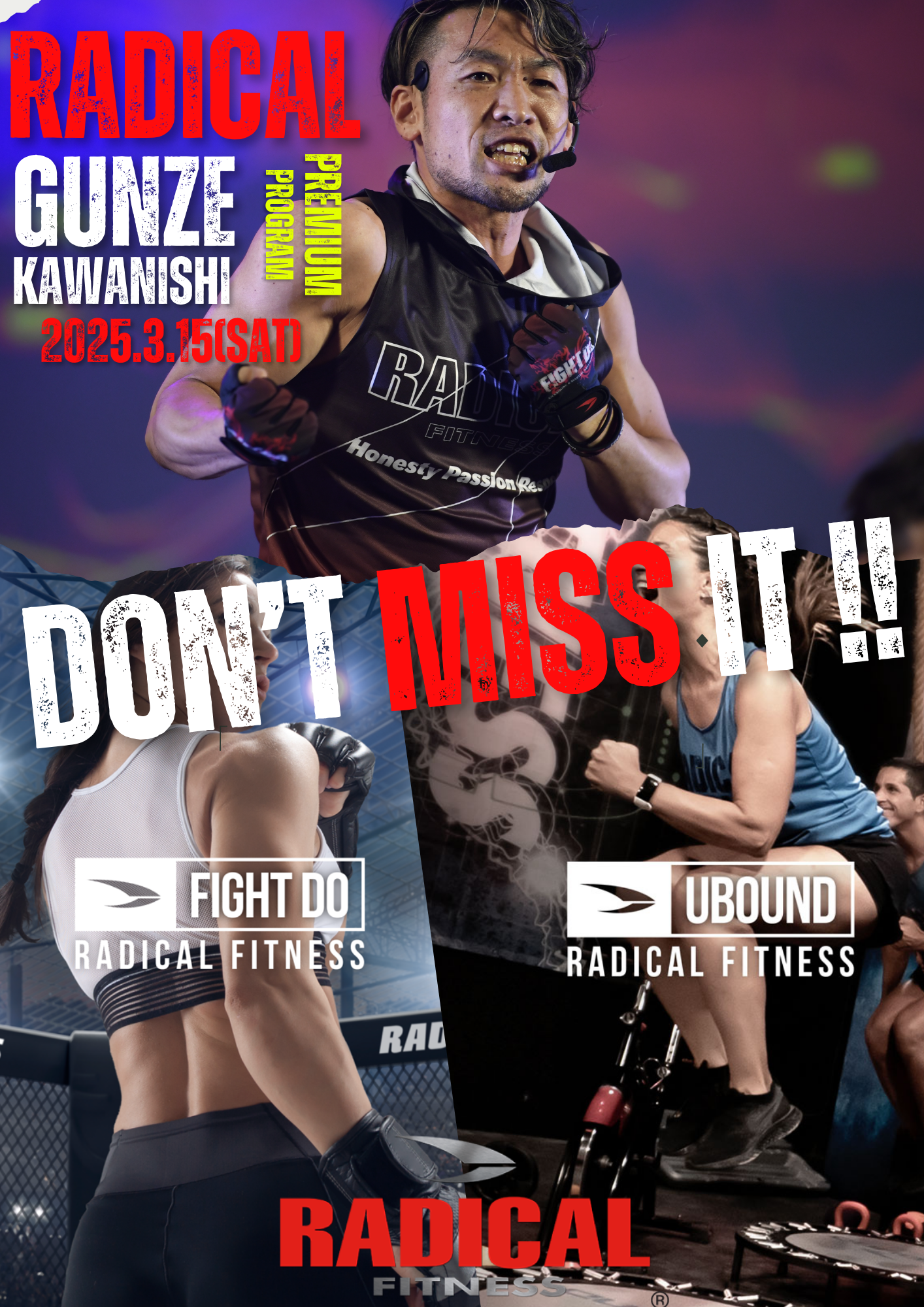 3月15日（土）RADICAL FITNESS MASTER EVENT開催決定!! │店舗