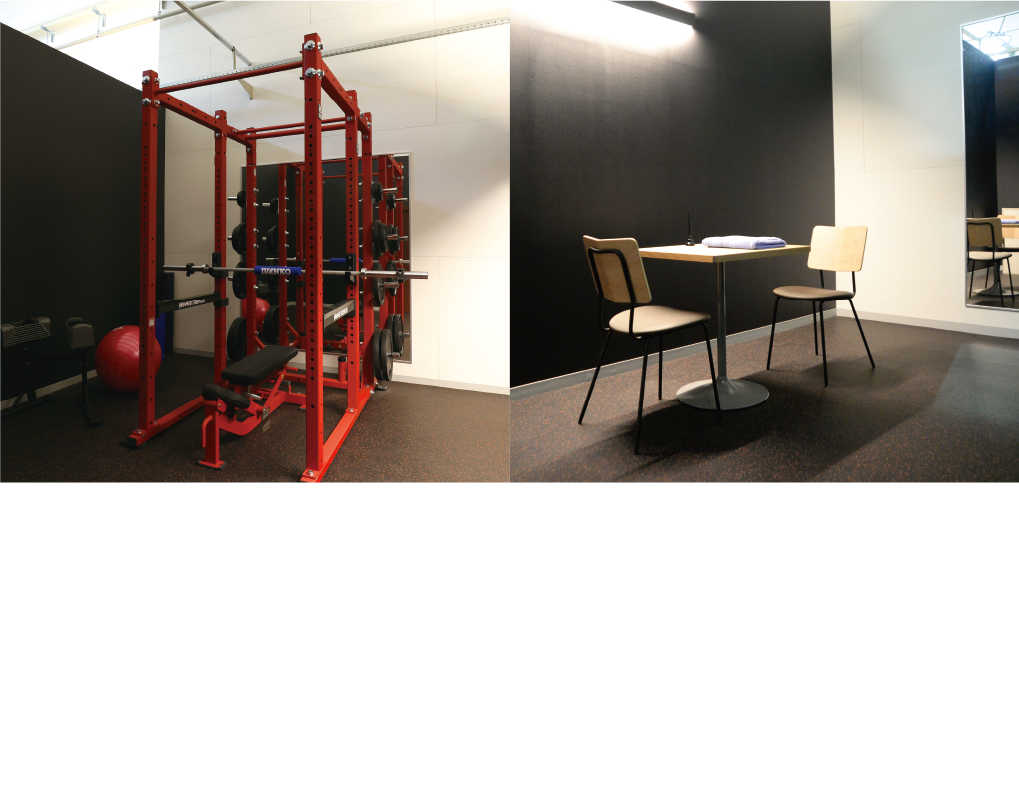 VIP専用パーソナルトレーニングエリアにはフリードリンクサービスも。ご家族、ご友人と一緒にパーソナルトレーニングエリアをご利用いただけます。