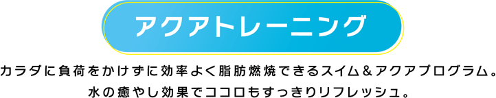 アクアトレーニング