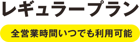 レギュラープラン